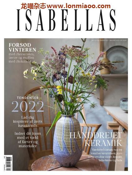 [丹麦版]Isabellas 室内装饰与花园 PDF电子杂志 2021年 Nr.10